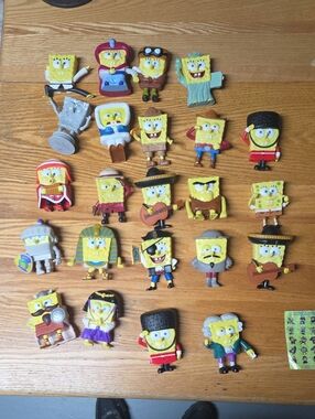 SpongeBob SquarePants LOST IN TIME Full Collection  + 3 Lose Figures